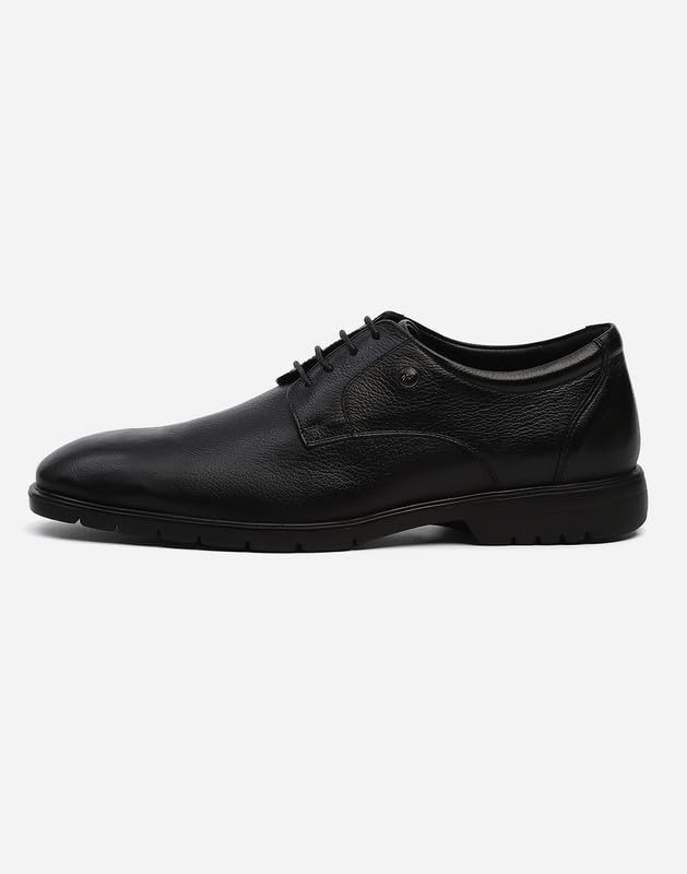 Monte Carlo Men's Leather Mild Derby Shoes - Image 3