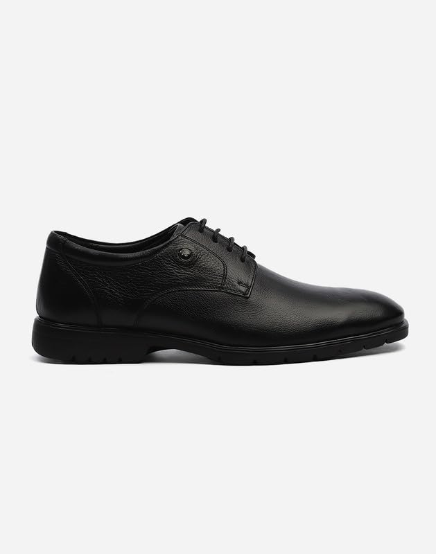Monte Carlo Men's Leather Mild Derby Shoes - Image 4