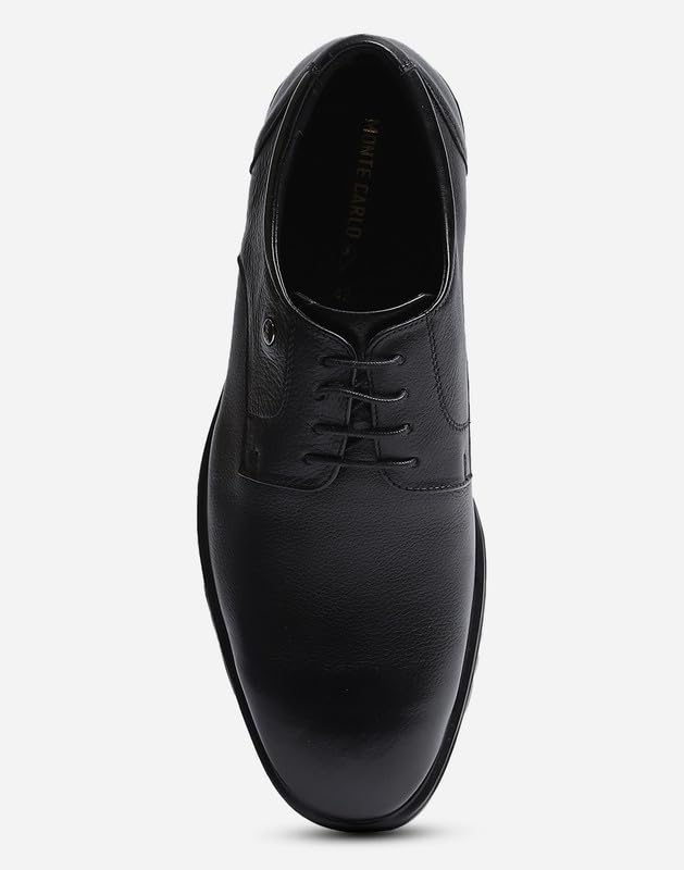 Monte Carlo Men's Leather Mild Derby Shoes - Image 5