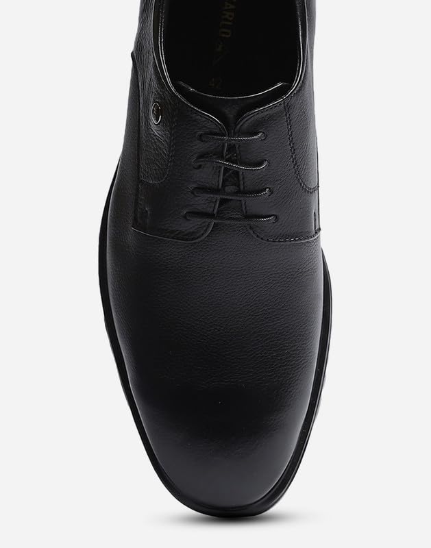 Monte Carlo Men's Leather Mild Derby Shoes - Image 7