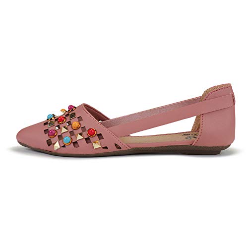 DEEANNE LONDON Women's Pyramid Stud Bellies - Image 6
