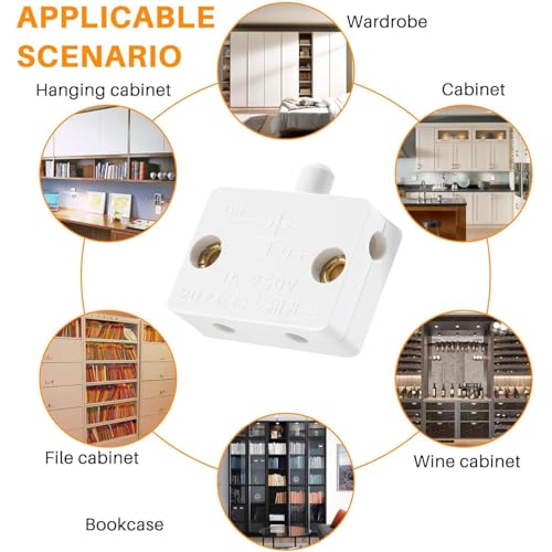 Ascension Cupboard Door Switch White