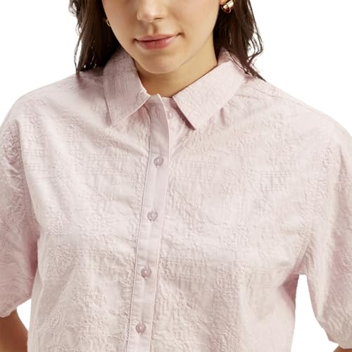 Levi's Women's Textured Spread Collar Shirt - Image 3