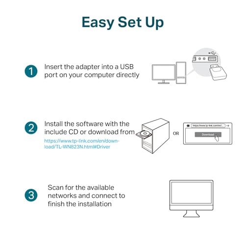 TP-LINK WiFi Dongle 300 Mbps