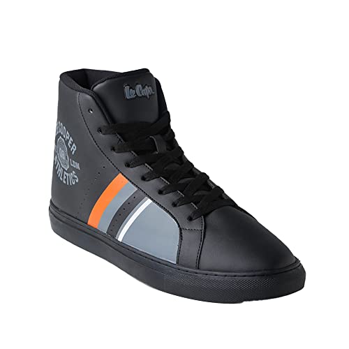 Lee Cooper mens Polyurethane High Tops Lace Up Mens Boots Chukka Boot