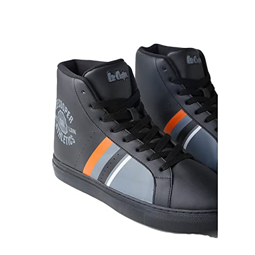 Lee Cooper mens Polyurethane High Tops Lace Up Mens Boots Chukka Boot - Image 3
