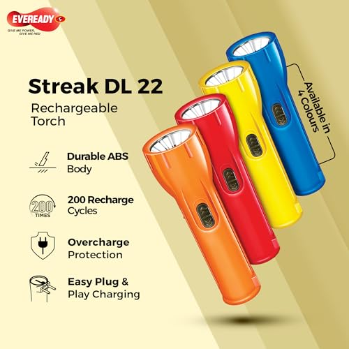 EVEREADY Streak DL22, Rechargeable 1W
