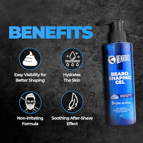 Beardo Beard Shaping Gel, 200ml