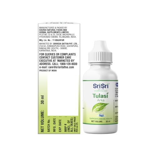 Sri Sri Tattva Tulasi Arka - Anti-Viral, 30ml (Pack of 10) - Image 3