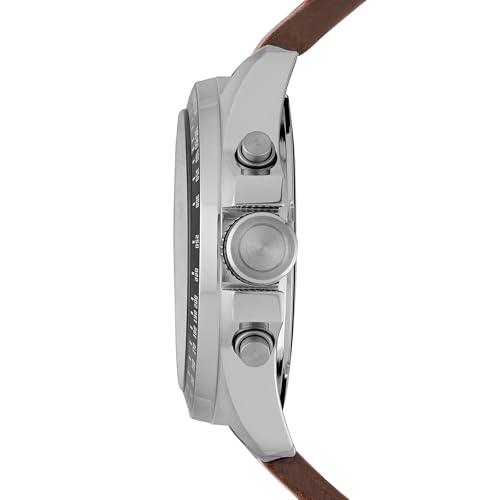 Fossil Decker Brown Watch Ch2885 - Chronograph, Men, Leather - Image 3