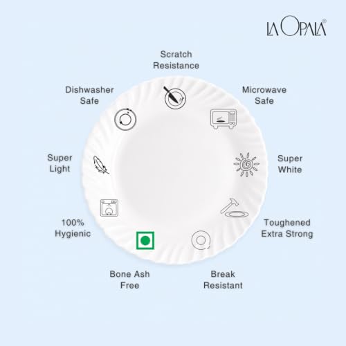 La Opala Classique Opalware Dinner