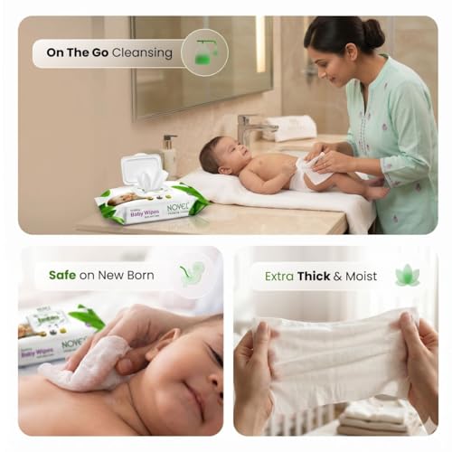 Novel Baby Wet Wipes 72