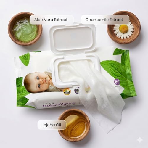 Novel Baby Wet Wipes 72