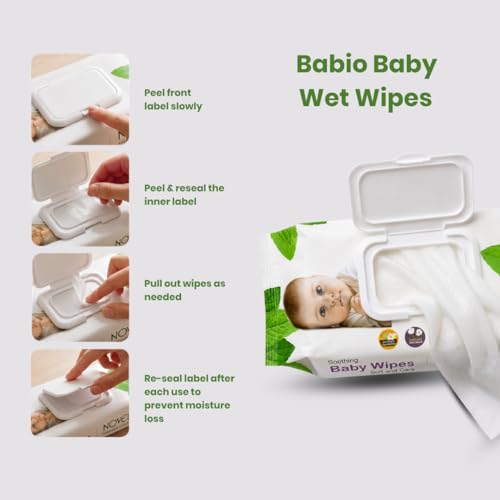 Novel Baby Wet Wipes 72