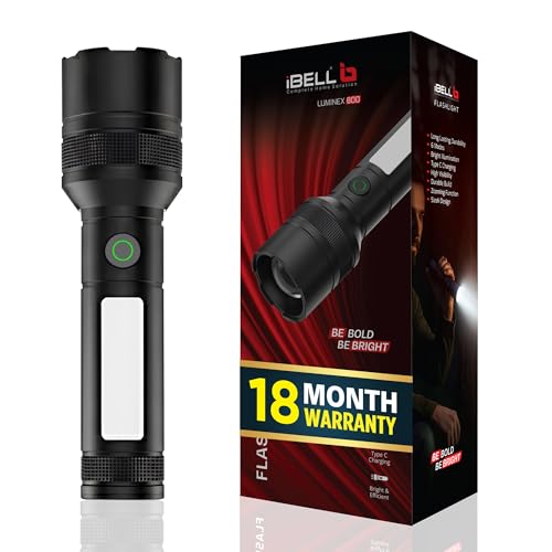IBELL LUMINEX 800 Rechargeable Torch