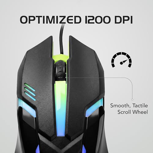 FRONTECH Wired USB Gaming Mouse