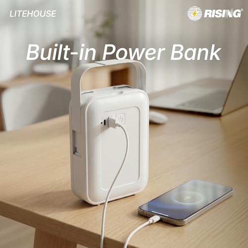 RISING LITEHOUSE Rechargeable Emergency Light, 12W LED Power, 4000mAh - Image 7