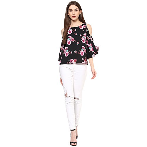 Harpa Round Neck Printed Tops - Image 3