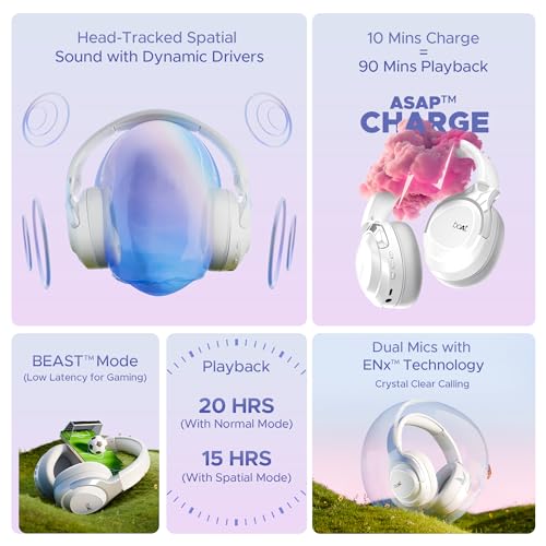boAt Nirvana Eutopia Bluetooth Headphones