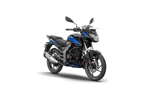 Bajaj Pulsar 125 STD Split Seat Ebony Black Cyan Blue Ex-Showroom Booking