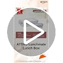 ATTRO Lunchmate Stainless Steel Lunch