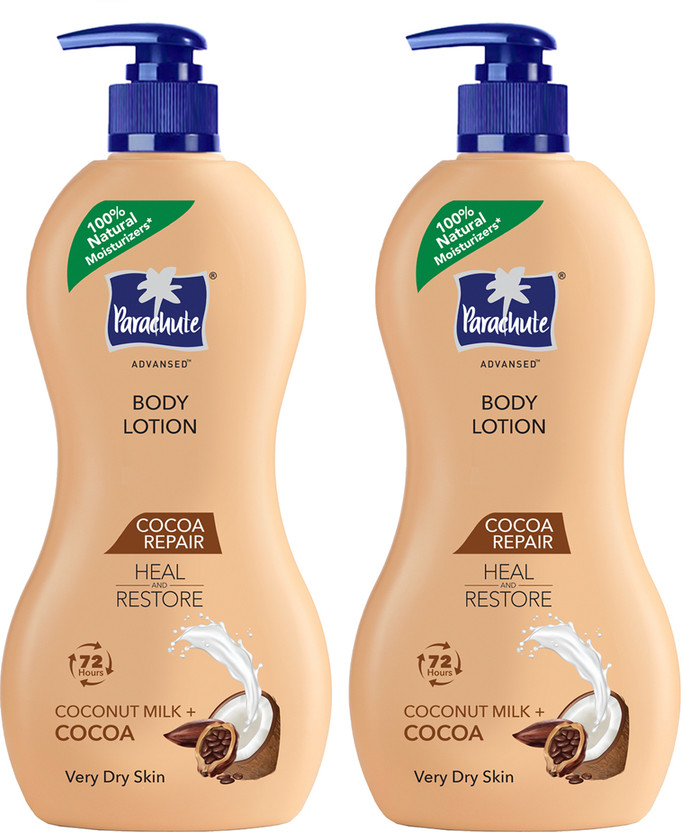 Parachute Advansed Cocoa Repair Body Lotion , Intense Moisture, 4