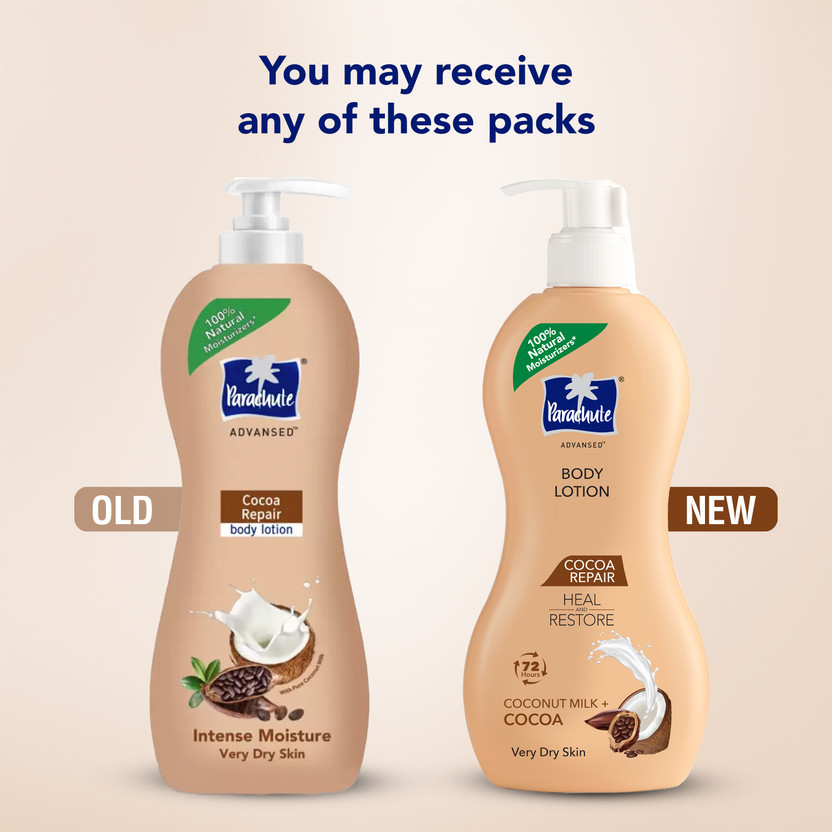 Parachute Advansed Cocoa Repair Body Lotion , Intense Moisture, 4 - Image 2