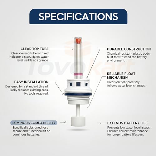 Luminous compatible inverter battery water