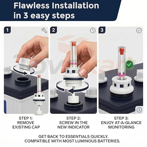 Luminous compatible inverter battery water