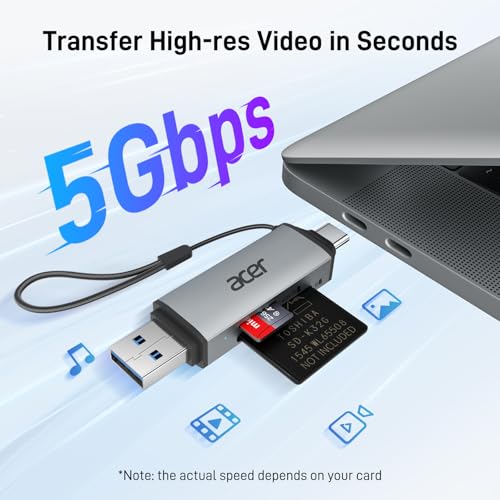 Acer SD Card Reader, USB