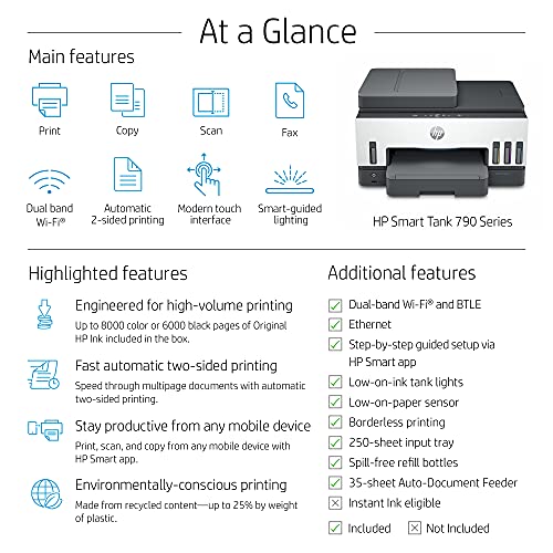 HP Smart Tank 790 All-in-One