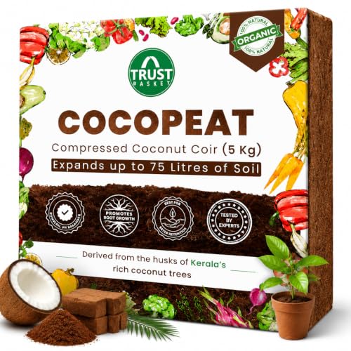 TrustBasket Premium Cocopeat 5kg