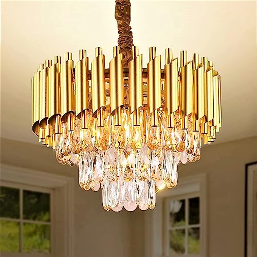 Desidiya Modern Crystal Pendant Light