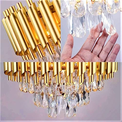 Desidiya Modern Crystal Pendant Light