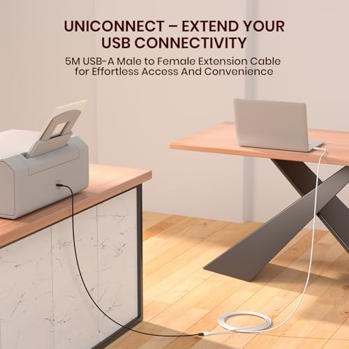 Portronics Uniconnect, 5M USB Extension