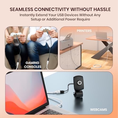 Portronics Uniconnect, 5M USB Extension
