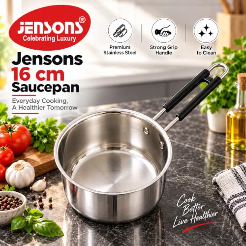 Jensons Stainless Steel Saucepan,Tea Pot