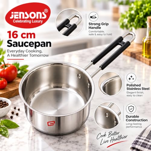 Jensons Stainless Steel Saucepan,Tea Pot
