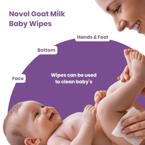 Novel Goat Milk Baby Wipes