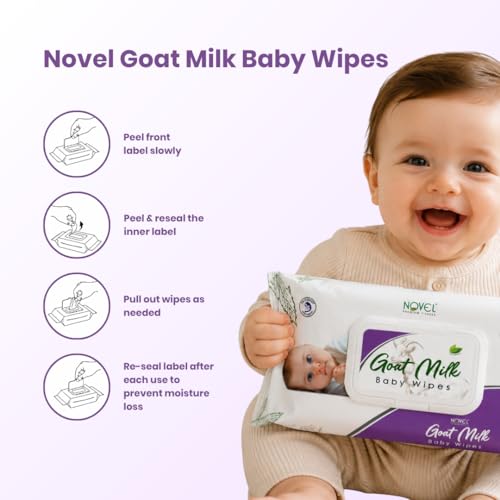 Novel Goat Milk Baby Wipes