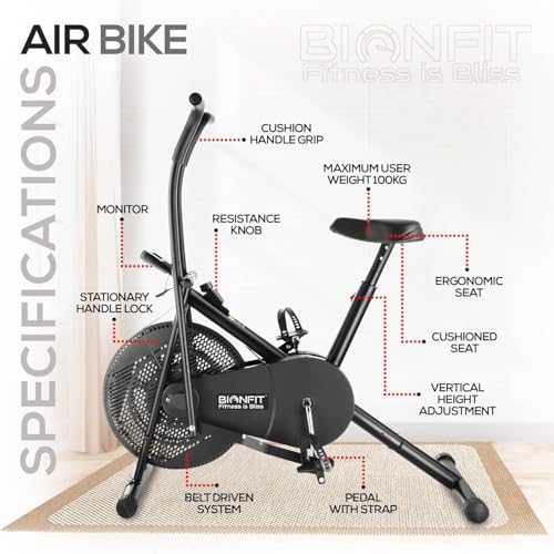 BIONFIT Air Bike for Home