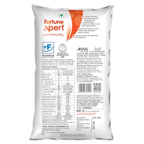 Fortune Xpert Pro Immunity Oil, 1L Pouch - Image 5