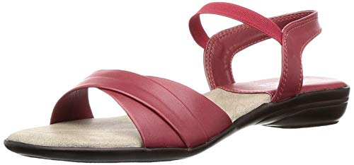 Women's Red Fashion Sandals - 4 UK/India (37 EU)(888474-37)