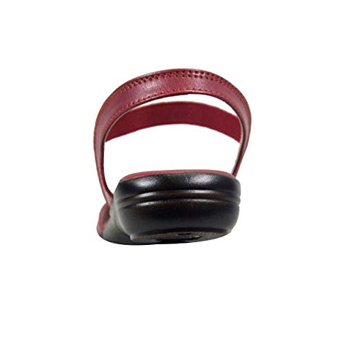 Women's Red Fashion Sandals - 4 UK/India (37 EU)(888474-37) - Image 5