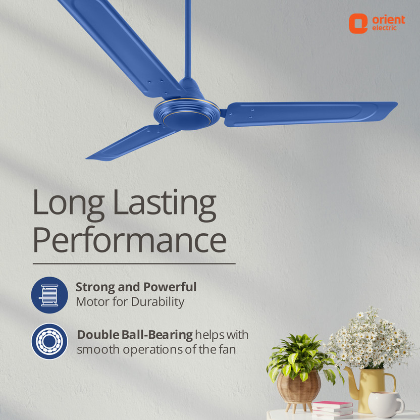 Orient Electric Ujala Air| Rust Resistant | Heavy Motor | BEE-1 S - Image 3