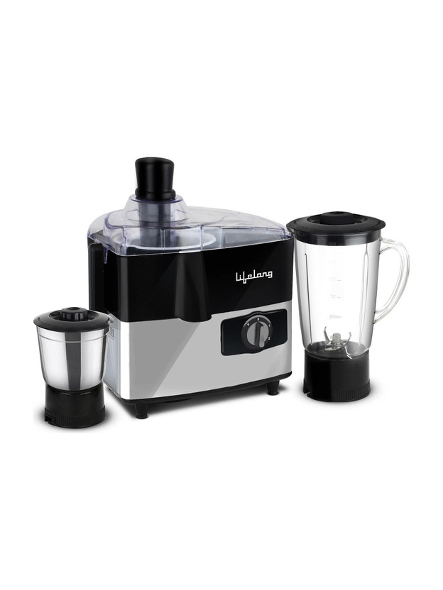Lifelong Aspire 500 W Mixer Grinder (LLJMG07 | 2 Jars | Black)
