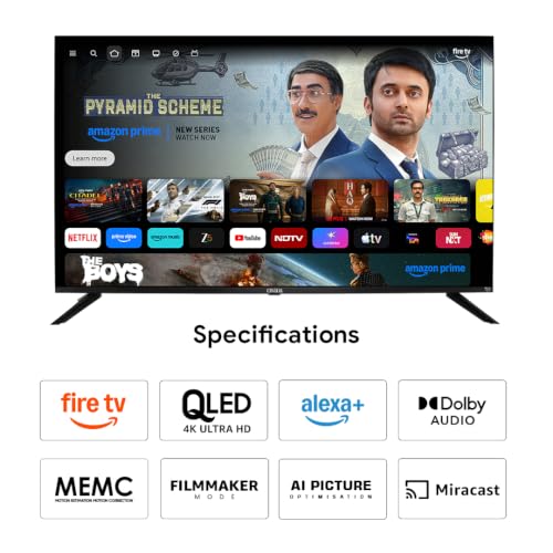 Onida 139 cm (55 inches) QLED Ultra HD 4K Smart Fire TV Q55UDI - Image 3