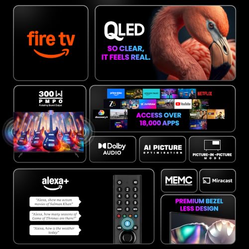 Onida 139 cm (55 inches) QLED Ultra HD 4K Smart Fire TV Q55UDI - Image 4