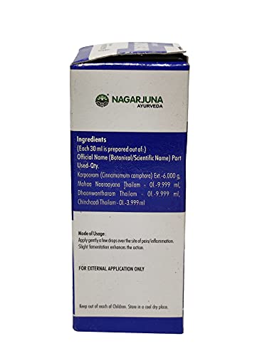 Nagarjuna Kerala Rheumat Liniment 30 ml x Pack of 4 - Image 2