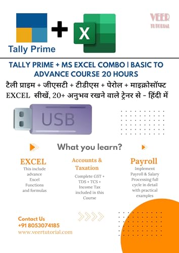 Veertutorial Tally Prime + Excel